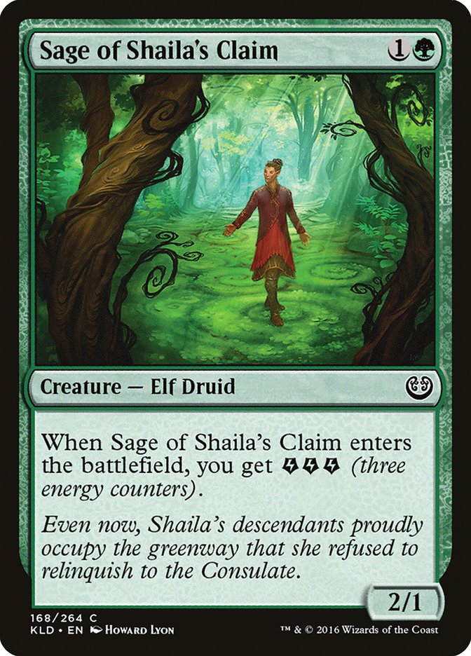 Sage of Shaila's Claim [Kaladesh] | Exor Games New Glasgow