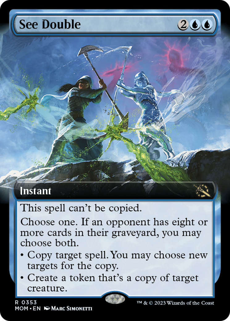 See Double (Extended Art) [March of the Machine] | Exor Games New Glasgow