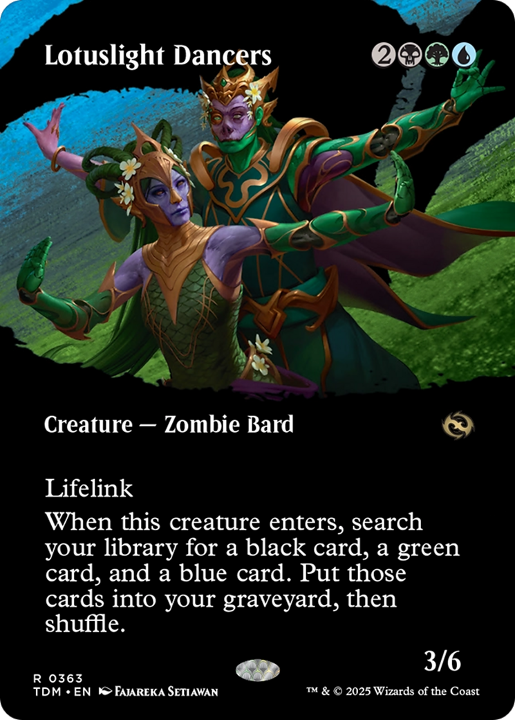 Lotuslight Dancers (Borderless) [Tarkir: Dragonstorm] | Exor Games New Glasgow