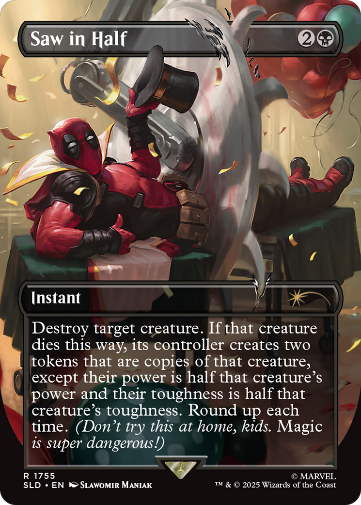 Saw in Half [Secret Lair Drop Series] | Exor Games New Glasgow