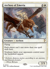 Archon of Emeria (White Border) [Mystery Booster 2] | Exor Games New Glasgow