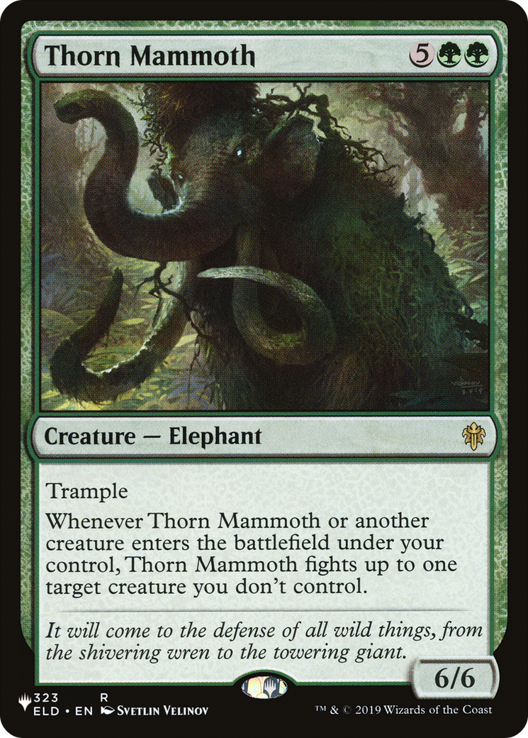 Thorn Mammoth [The List Reprints] | Exor Games New Glasgow