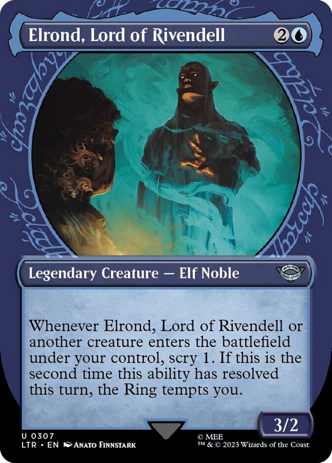 Elrond, Lord of Rivendell (Showcase Ring Frame) [The Lord of the Rings: Tales of Middle-Earth] | Exor Games New Glasgow