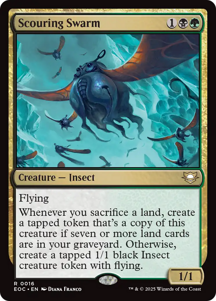 Scouring Swarm [Edge of Eternities Commander] | Exor Games New Glasgow