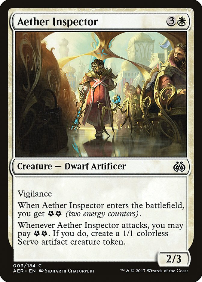 Aether Inspector [Aether Revolt] | Exor Games New Glasgow