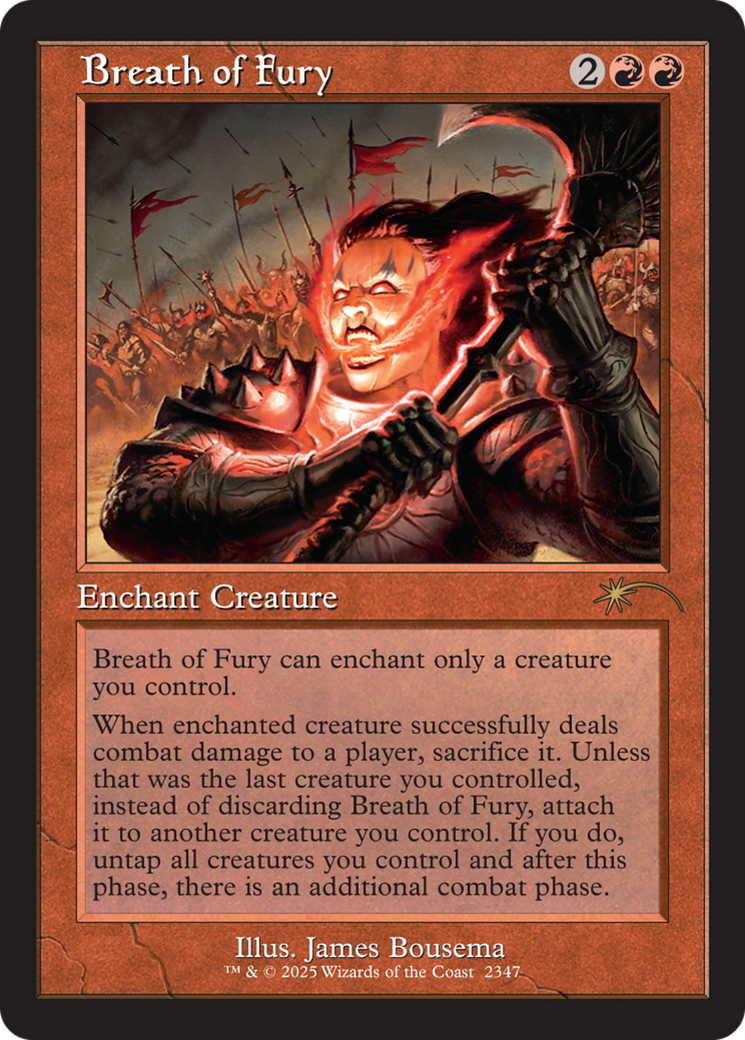 Breath of Fury [Secret Lair Drop Series] | Exor Games New Glasgow