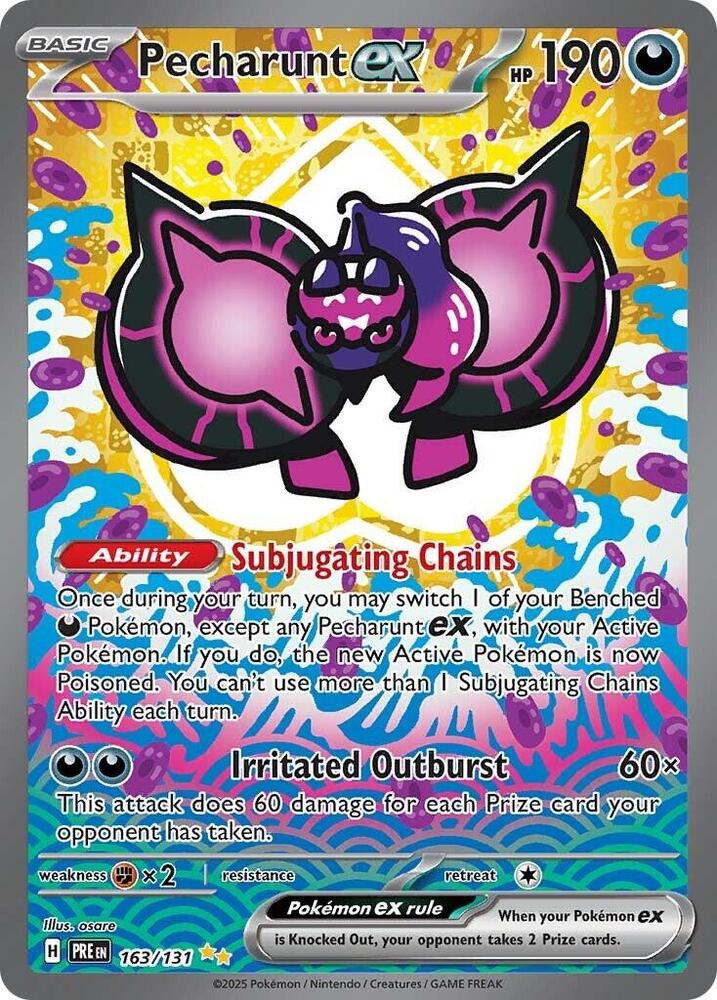 Pecharunt ex (163/131) [Scarlet & Violet: Prismatic Evolutions] | Exor Games New Glasgow