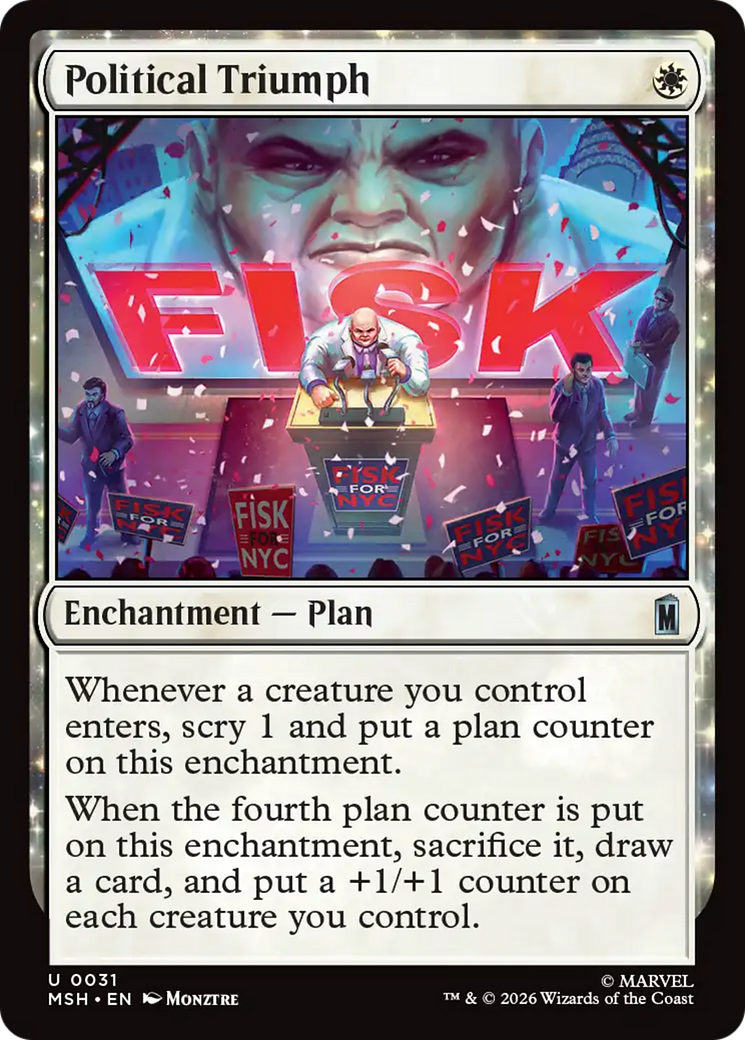 Political Triumph [Marvel Super Heroes] | Exor Games New Glasgow