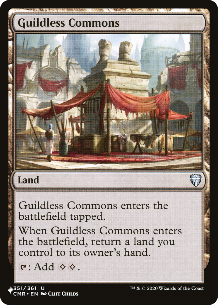 Guildless Commons [The List Reprints] | Exor Games New Glasgow