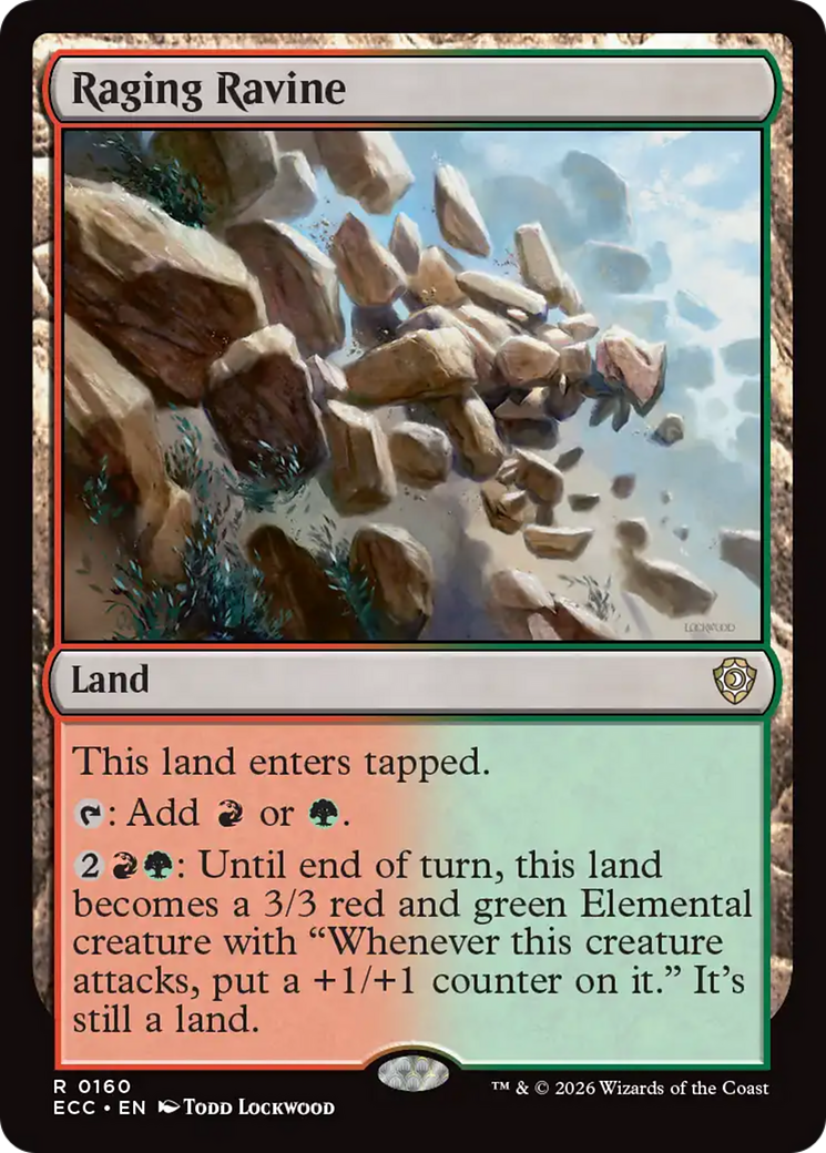 Raging Ravine [Lorwyn Eclipsed Commander] | Exor Games New Glasgow