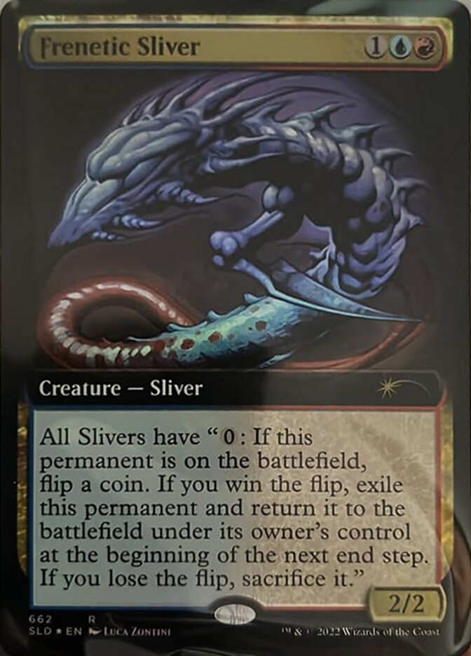 Frenetic Sliver (Extended Art) [Secret Lair Drop Promos] | Exor Games New Glasgow