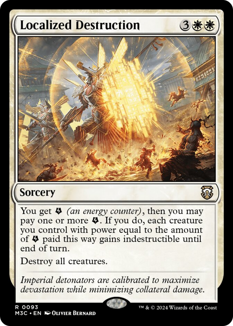 Localized Destruction [Modern Horizons 3 Commander] | Exor Games New Glasgow