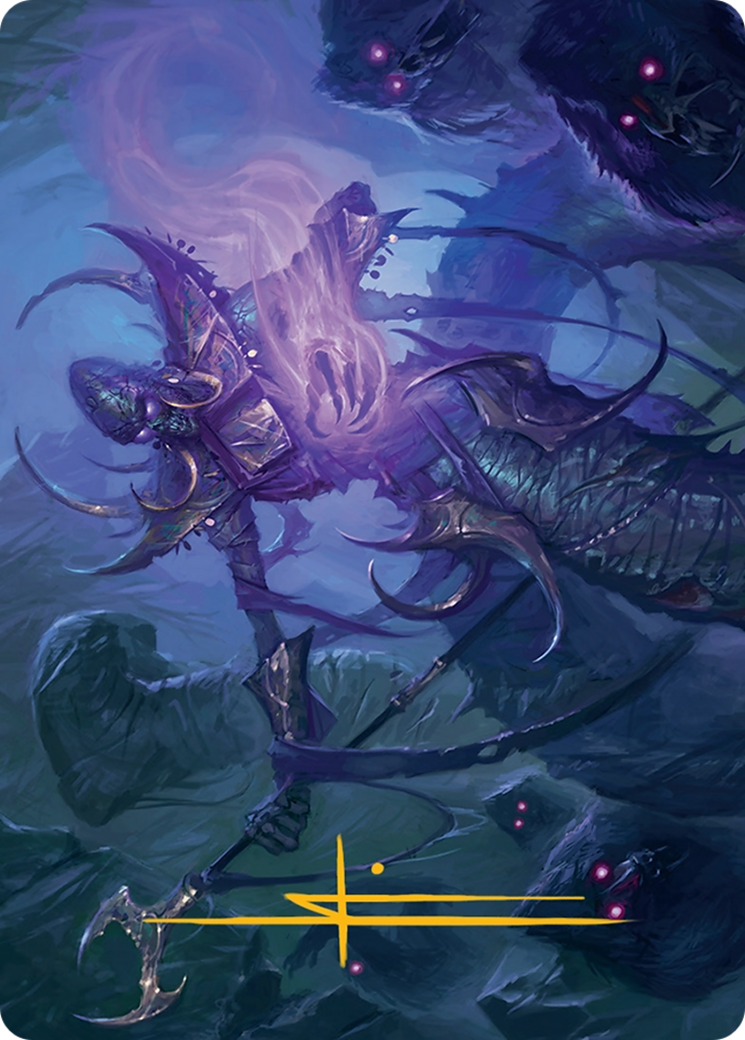 Sidisi, Regent of the Mire Art Card (14/54) [Tarkir: Dragonstorm Art Series] | Exor Games New Glasgow