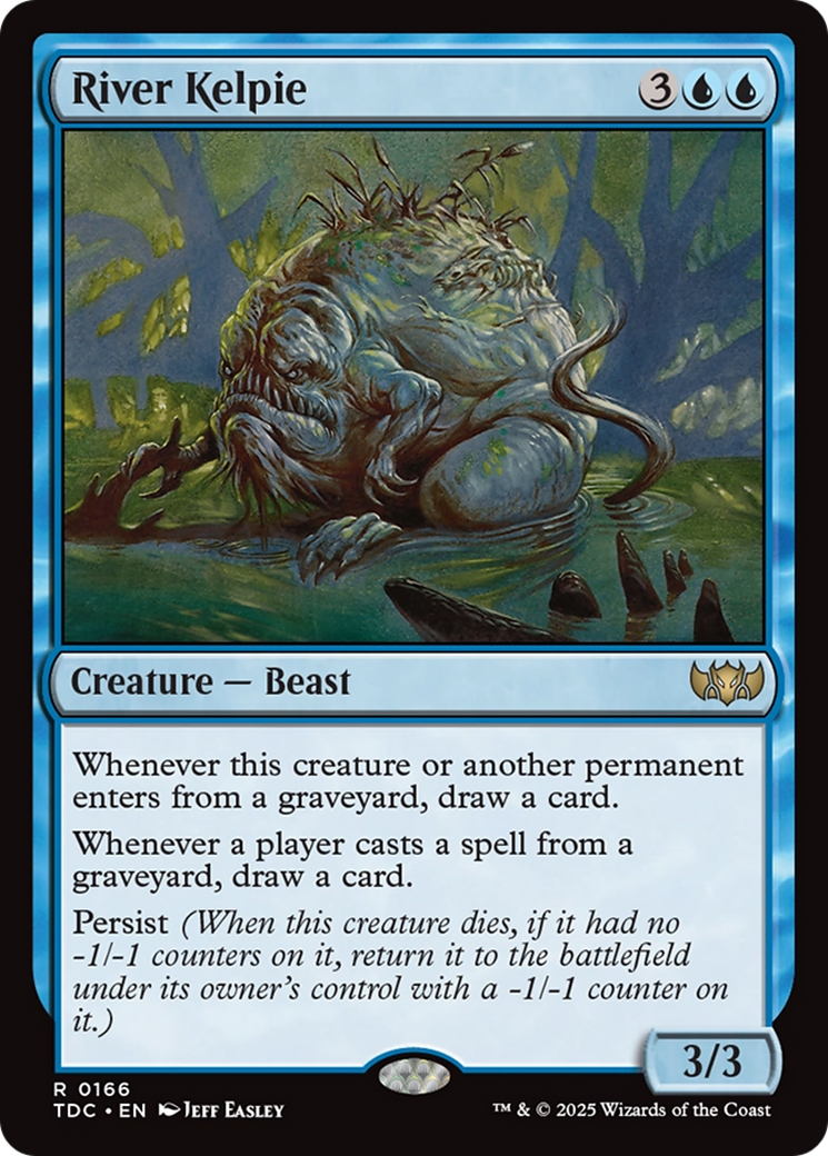 River Kelpie [Tarkir: Dragonstorm Commander] | Exor Games New Glasgow
