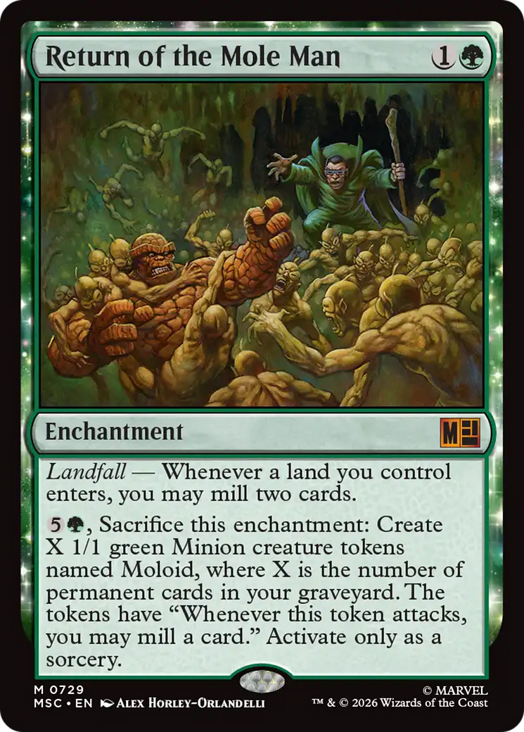 Return of the Mole Man [Marvel Super Heroes Commander] | Exor Games New Glasgow