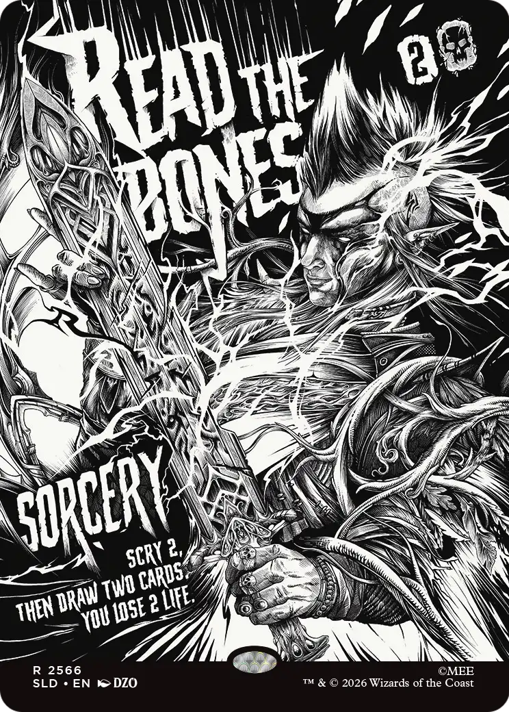 Read the Bones (2566) [Secret Lair Drop Series] | Exor Games New Glasgow