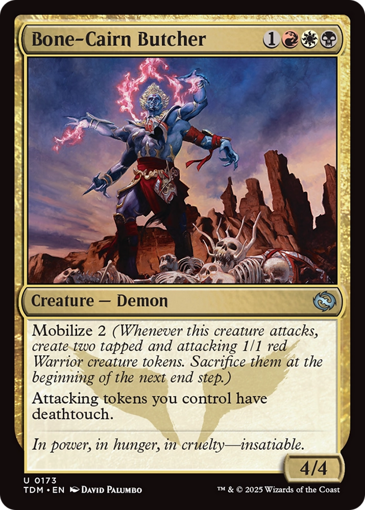 Bone-Cairn Butcher [Tarkir: Dragonstorm] | Exor Games New Glasgow