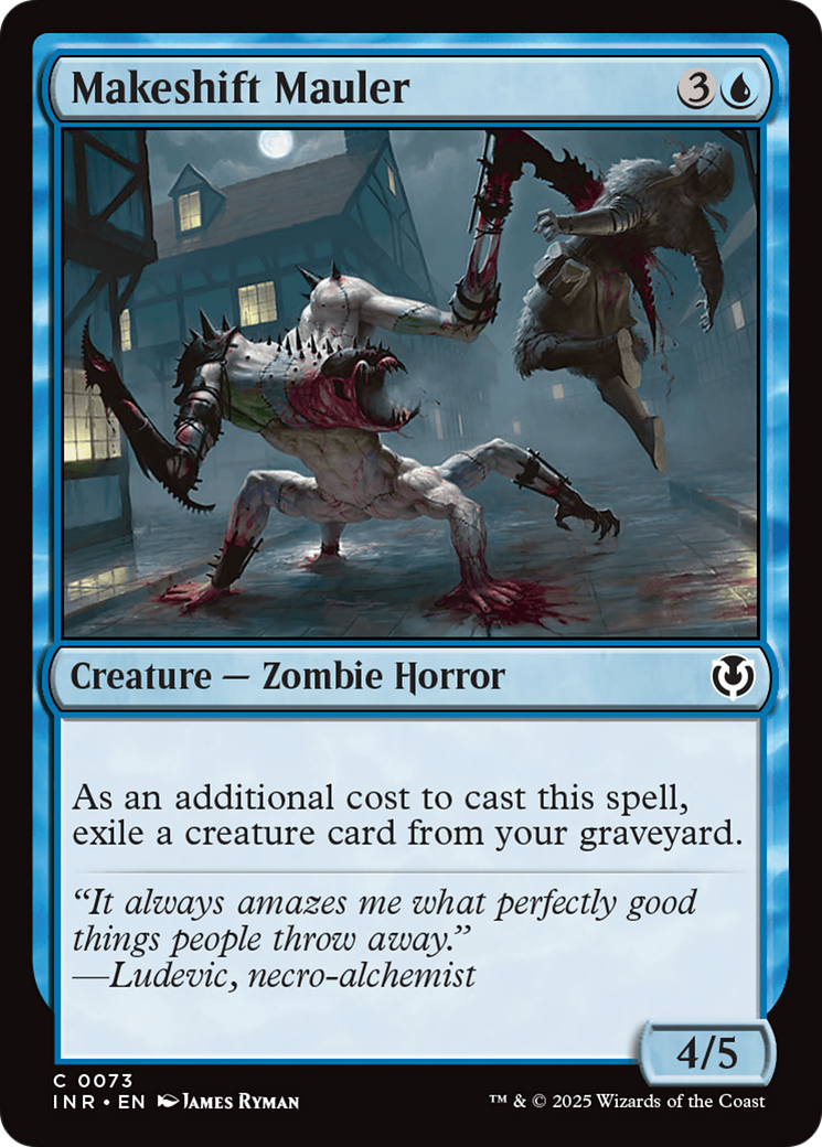 Makeshift Mauler [Innistrad Remastered] | Exor Games New Glasgow