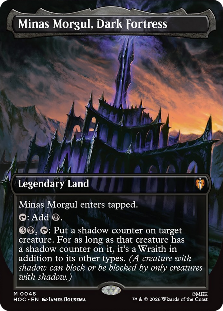 Minas Morgul, Dark Fortress (Borderless) [The Hobbit: Eternal-Legal] | Exor Games New Glasgow