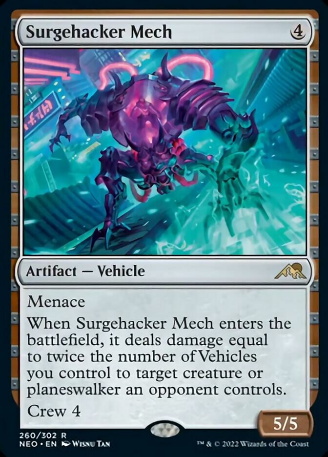 Surgehacker Mech [Kamigawa: Neon Dynasty] | Exor Games New Glasgow