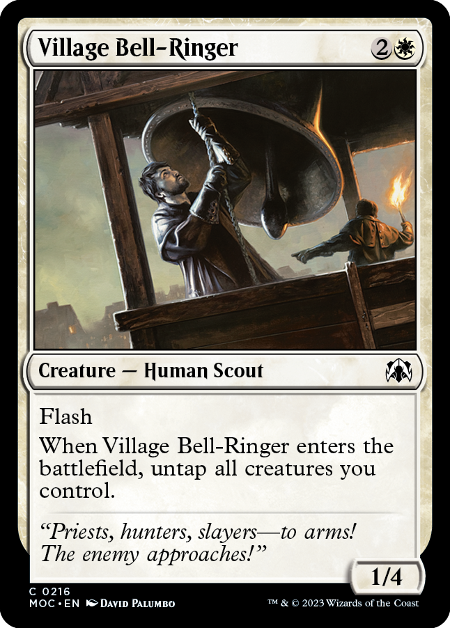 Village Bell-Ringer [March of the Machine Commander] | Exor Games New Glasgow