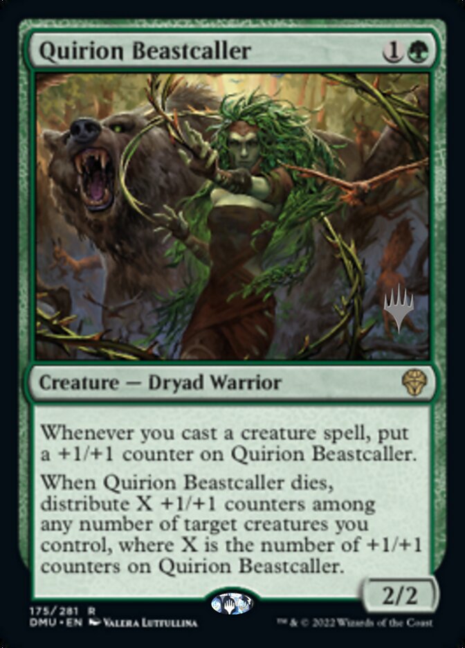 Quirion Beastcaller (Promo Pack) [Dominaria United Promos] | Exor Games New Glasgow