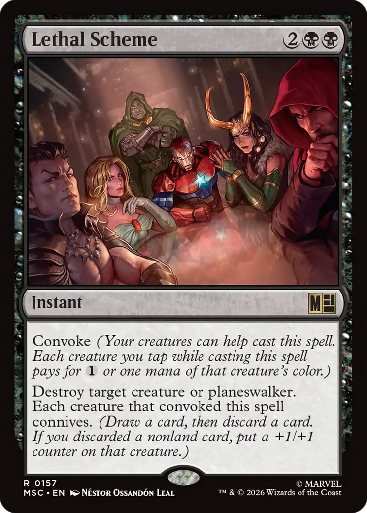 Lethal Scheme [Marvel Super Heroes Commander] | Exor Games New Glasgow
