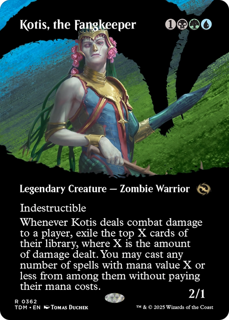 Kotis, the Fangkeeper (Borderless) [Tarkir: Dragonstorm] | Exor Games New Glasgow