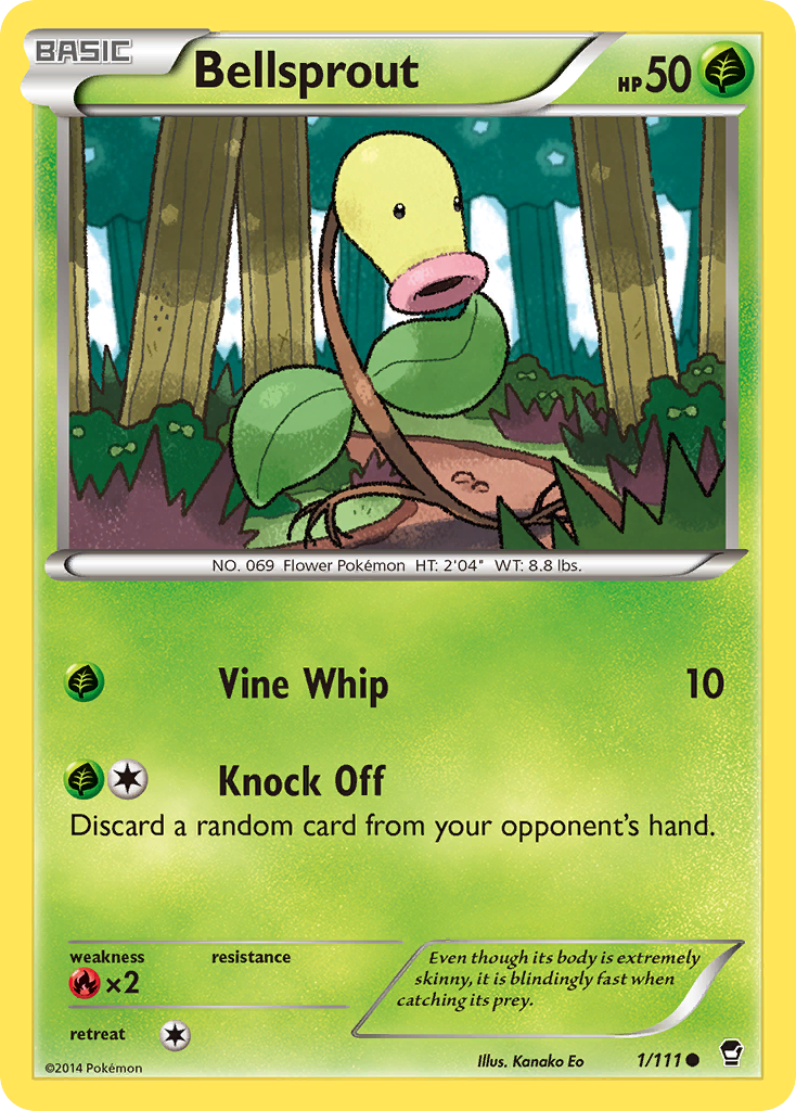 Bellsprout (1/111) [XY: Furious Fists] | Exor Games New Glasgow