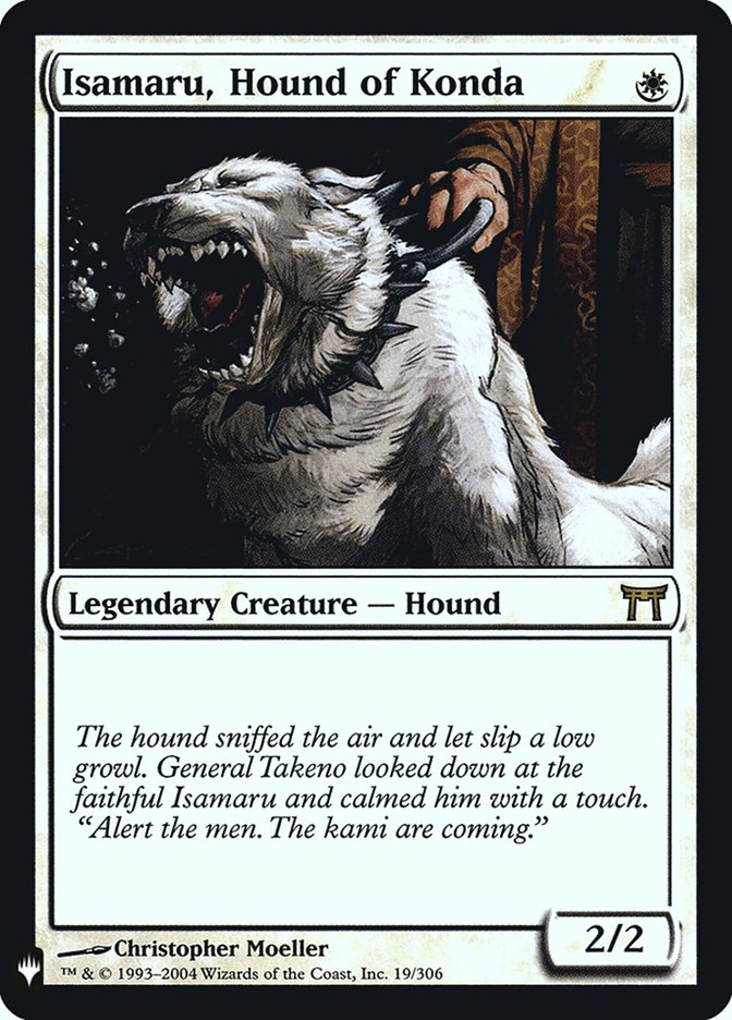 Isamaru, Hound of Konda [Mystery Booster] | Exor Games New Glasgow