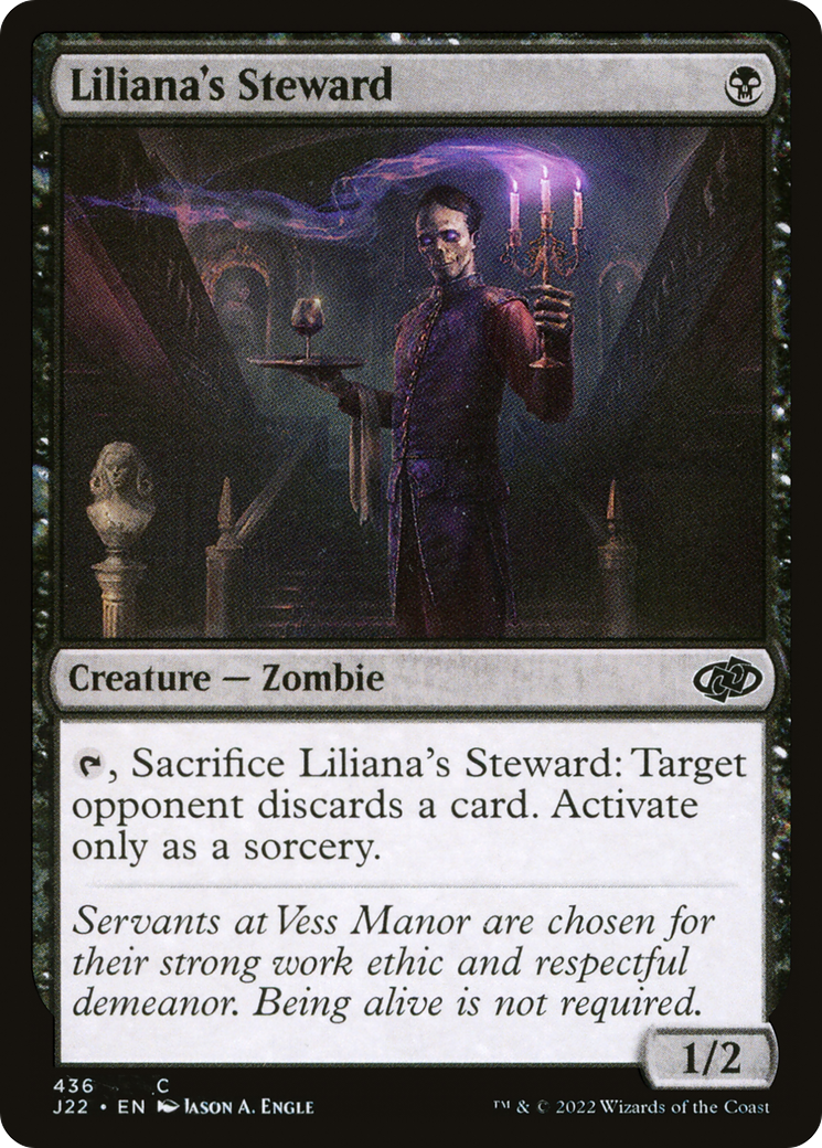 Liliana's Steward [Jumpstart 2022] | Exor Games New Glasgow