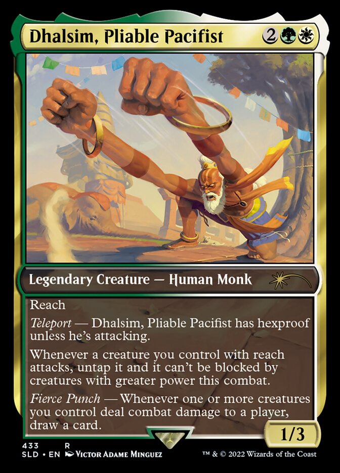 Dhalsim, Pliable Pacifist [Secret Lair Drop Series] | Exor Games New Glasgow