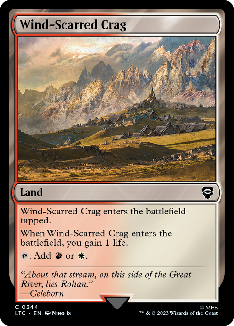 Wind-Scarred Crag [The Lord of the Rings: Tales of Middle-Earth Commander] | Exor Games New Glasgow