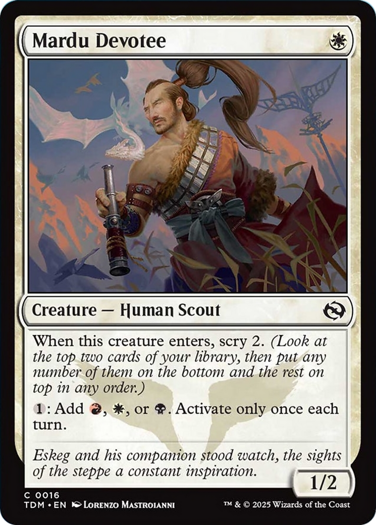 Mardu Devotee [Tarkir: Dragonstorm] | Exor Games New Glasgow