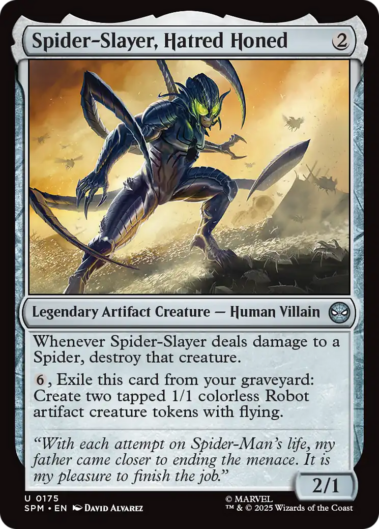 Spider-Slayer, Hatred Honed [Marvel's Spider-Man] | Exor Games New Glasgow