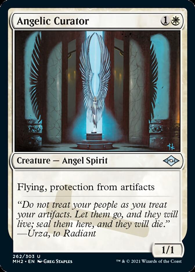 Angelic Curator (Foil Etched) [Modern Horizons 2] | Exor Games New Glasgow