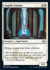 Angelic Curator (Foil Etched) [Modern Horizons 2] | Exor Games New Glasgow