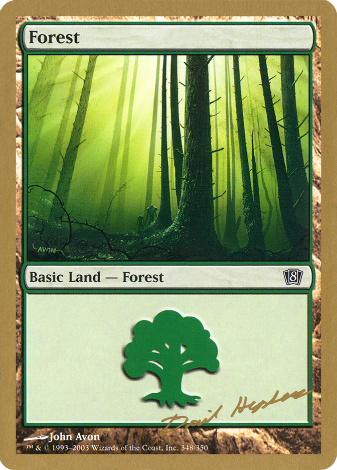 Forest (dh348) (Dave Humpherys) [World Championship Decks 2003] | Exor Games New Glasgow