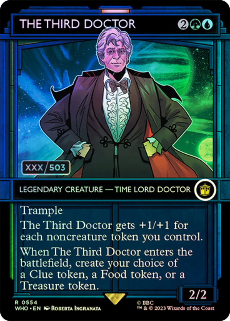 The Third Doctor (Serial Numbered) [Doctor Who] | Exor Games New Glasgow