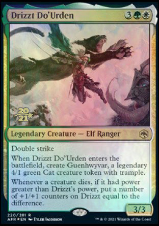 Drizzt Do'Urden [Dungeons & Dragons: Adventures in the Forgotten Realms Prerelease Promos] | Exor Games New Glasgow