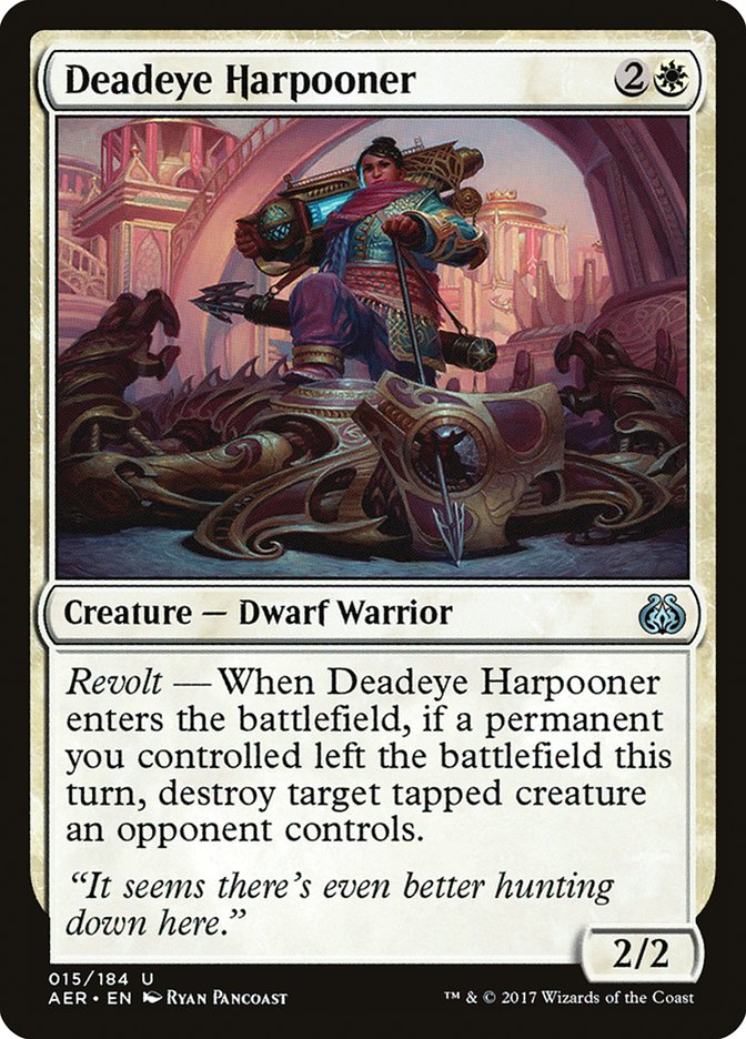 Deadeye Harpooner [Aether Revolt] | Exor Games New Glasgow