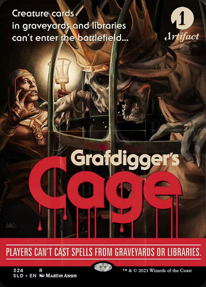 Grafdigger's Cage [Secret Lair Drop Series] | Exor Games New Glasgow