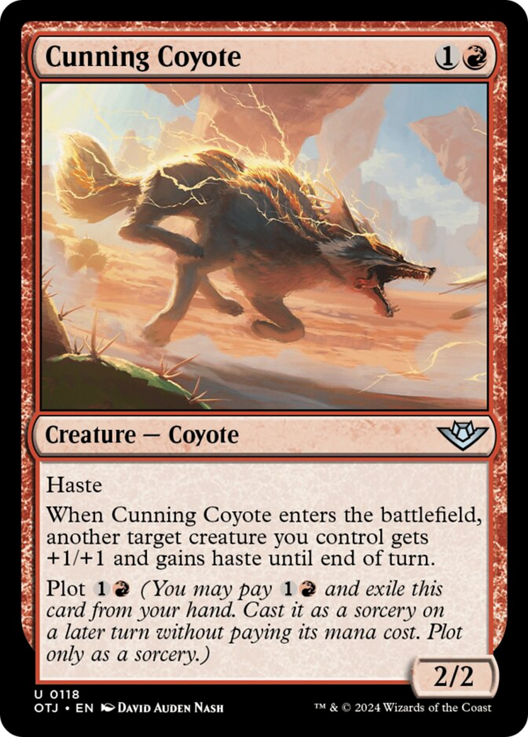 Cunning Coyote [Outlaws of Thunder Junction] | Exor Games New Glasgow