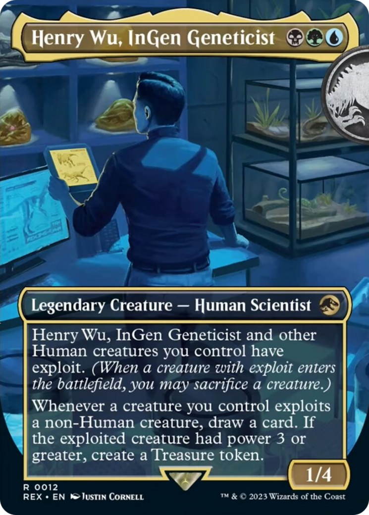 Henry Wu, InGen Geneticist (Borderless) [Jurassic World Collection] | Exor Games New Glasgow