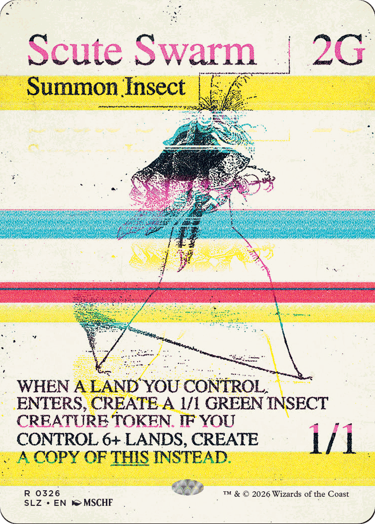 Scute Swarm (0326) [Secret Lair x MSCHF: The Zeta Set] | Exor Games New Glasgow