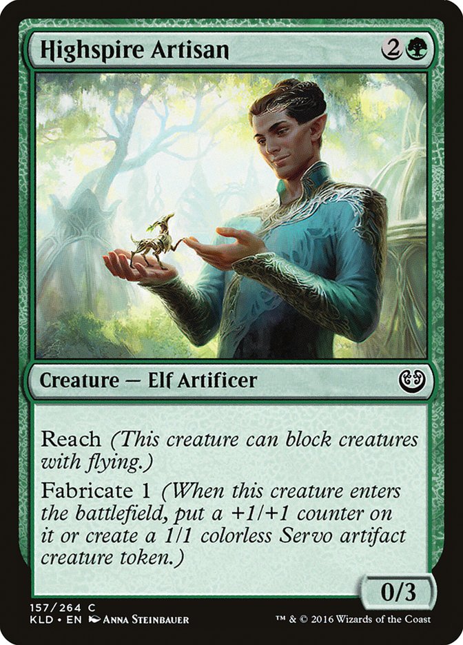 Highspire Artisan [Kaladesh] | Exor Games New Glasgow