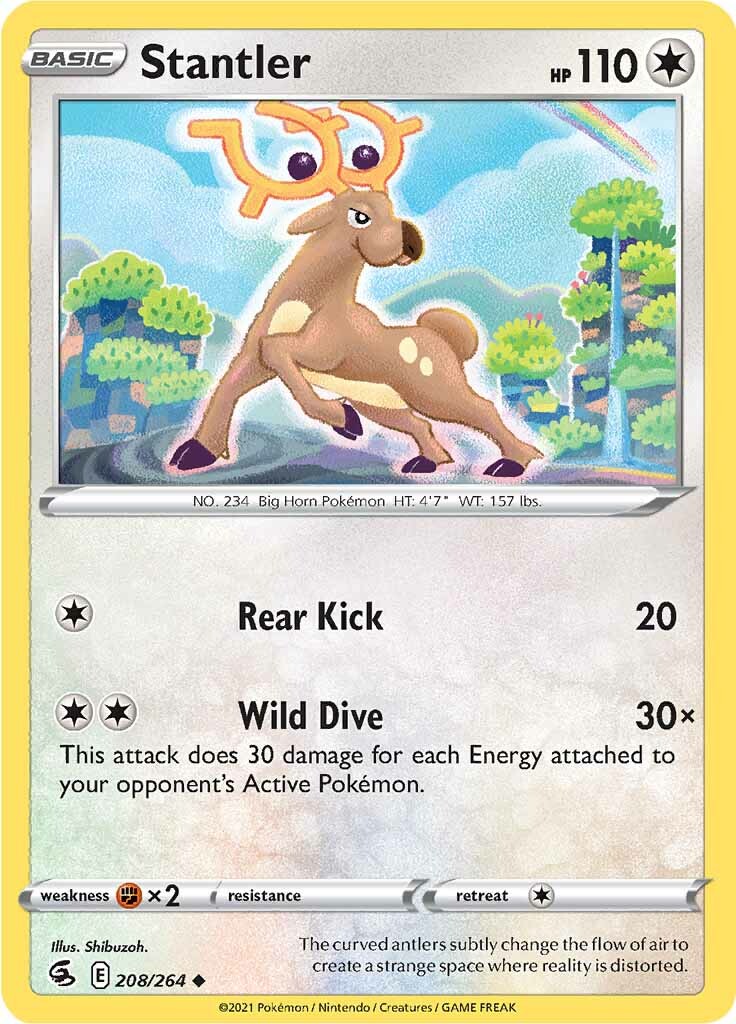 Stantler (208/264) [Sword & Shield: Fusion Strike] | Exor Games New Glasgow