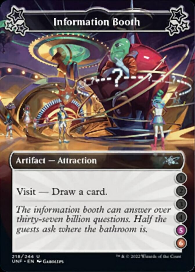 Information Booth (5-6) [Unfinity] | Exor Games New Glasgow