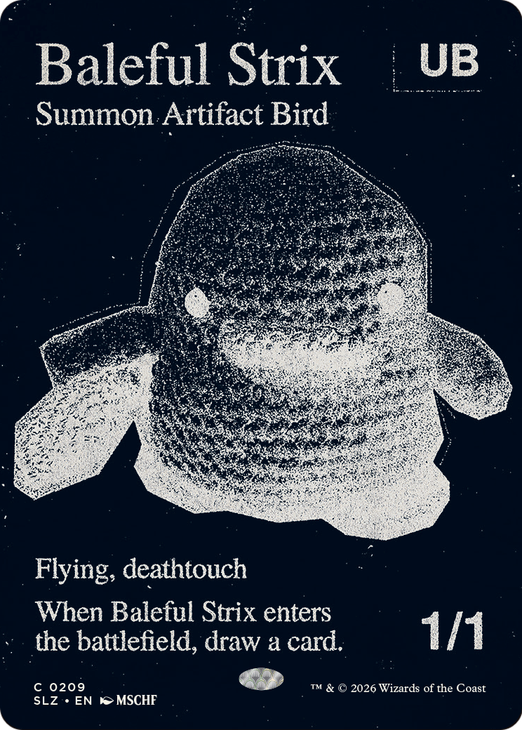 Baleful Strix (0209) [Secret Lair x MSCHF: The Zeta Set] | Exor Games New Glasgow