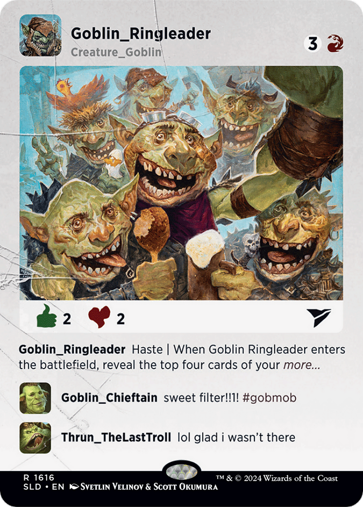 Goblin Ringleader [Secret Lair Drop Series] | Exor Games New Glasgow